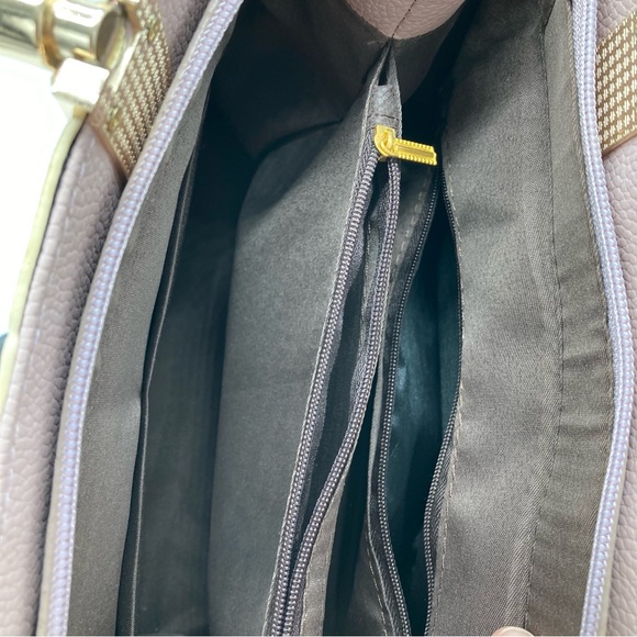 Synthetic Leather Colorblock Purse - Picture 8 of 8